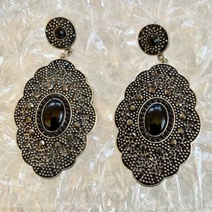 Marcasite Drop Earrings